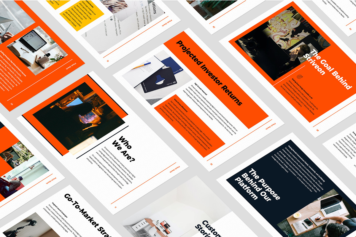 Pitch Deck Google Slides Template, a Presentation Template by Gaize (Photo 13 of 14)