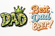 Western Dad Clipart Father's Day PNG, a Seasonal Illustration by SugarCloudStudioArt (Thumbnail 3 of 4)