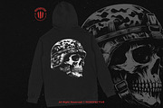 10 Bundle Dark Art Skull Army, an Illustration by Morspective (Thumbnail 4 of 7)