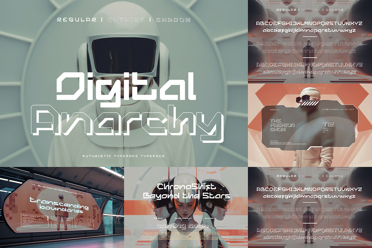 Robotics Font Bundle - 55 Fonts!, a Sans Serif Font by HipFonts (Photo 11 of 15)
