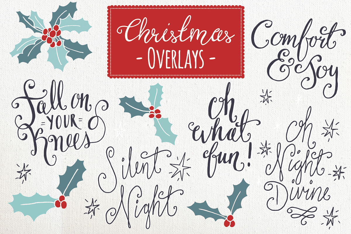 Christmas Clipart + Vectors! (Set 6)