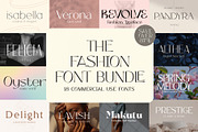 The Fashion Font Bundle (18 Fonts), a Serif Font by HipFonts (Thumbnail 18 of 18)