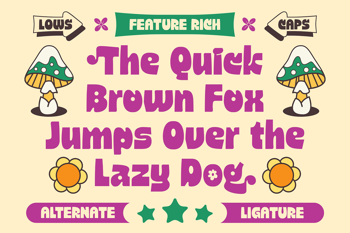 Boldfat Mighty Tyepface, a Sans Serif Font by alit design (Photo 12 of 21)