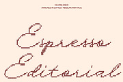 CS Lydia Disco, a Script Font by Craft Supply Co. (Thumbnail 3 of 8)