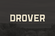 DROVER by Ocotillo Design Studio, a Serif Font by Ocotillo Design Studio (Thumbnail 1 of 7)