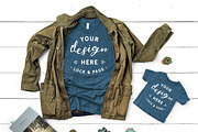 T-Shirt Mockup Bundle Bella Canvas, a Shirt Mockup by lock and page (Thumbnail 35 of 71)