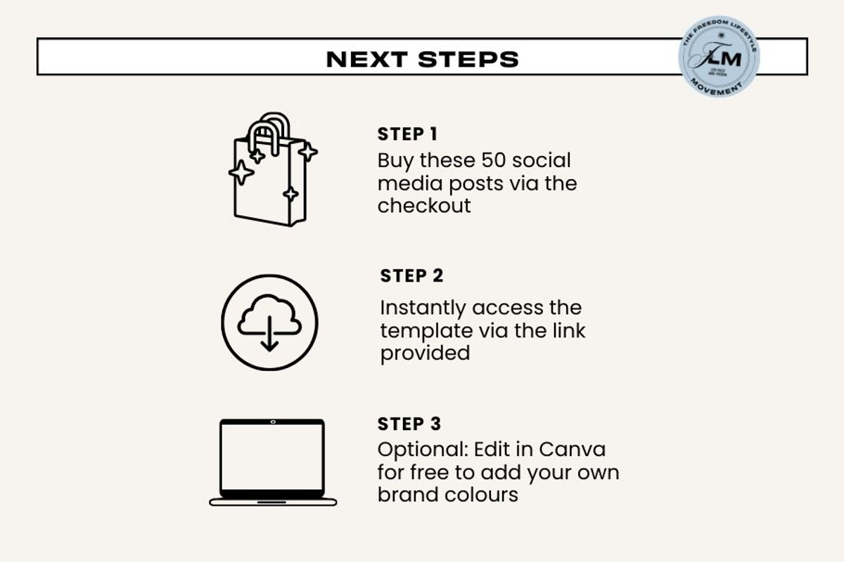 Engagement Post - Pink Boho, a Social Media Template by Freedom Business Shop (Photo 11 of 11)