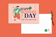 Red Mothers Day Greeting Card, a Card Template by Neermana (Thumbnail 2 of 4)