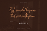 Soleneva - Signature Typeface, a Script Font by Creacy Studio (Thumbnail 5 of 10)