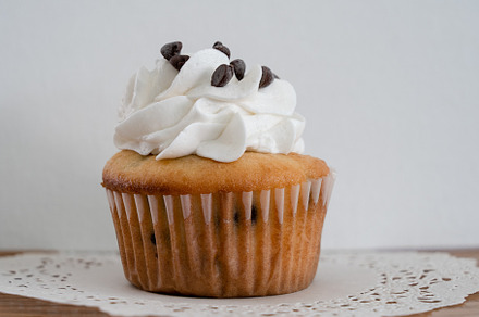 Chocolate Chip Cupcake, a Background Photo by Clinton Weaver