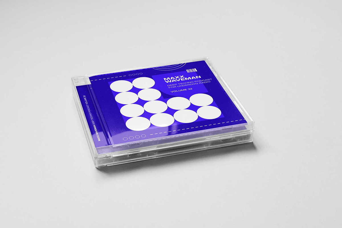 DJ Mixtape Podcast CD Cover Artwork, a Print Template by vinyljunkie (Photo 3 of 6)