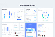 Modernize React MUI Admin Dashboard, a React Template by AdminMart (Thumbnail 5 of 15)