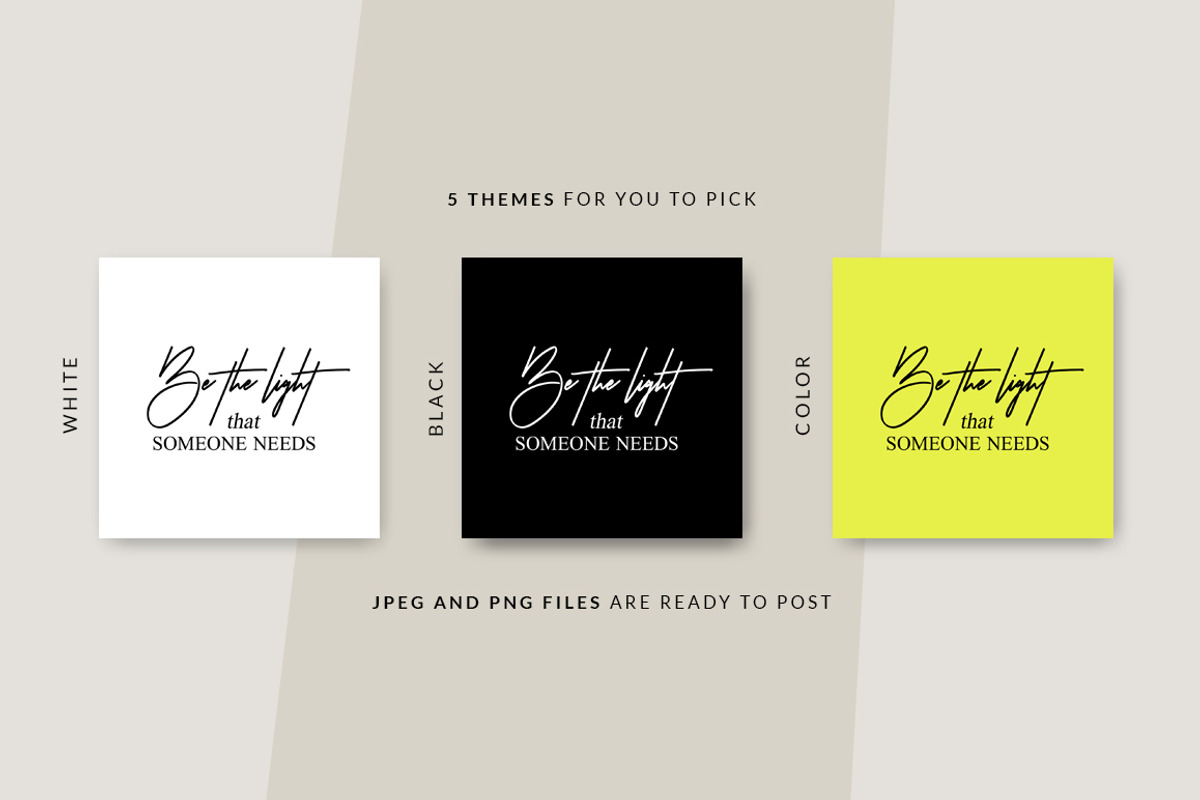 5800 Instagram Editable Quotes CANVA, a Social Media Template by Eviory (Photo 39 of 62)