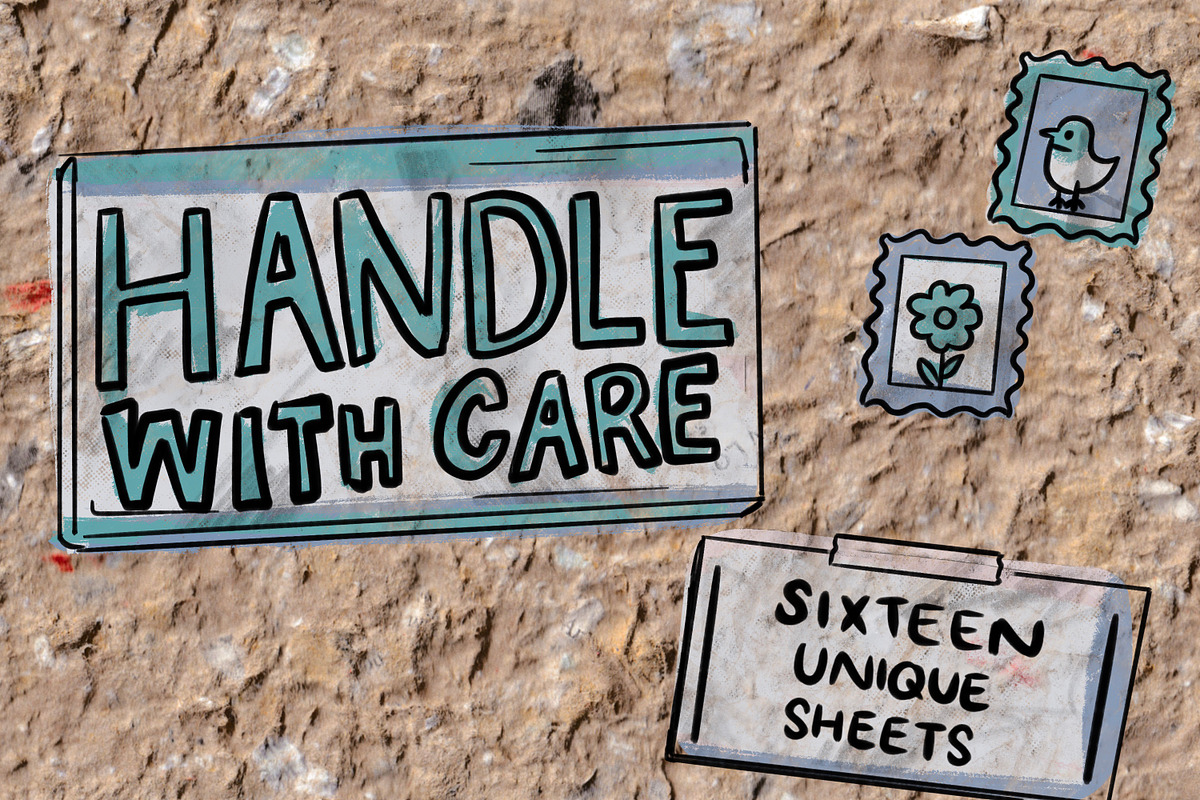 Odds & Ends Paper Texture Pack, a Texture Graphic by JillianDeGrieIllustration (Photo 7 of 17)