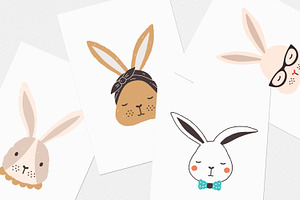 Cute Rabbit Set