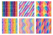 Rainbow Blur and Glitter Pattern Pap, a Pattern Graphic by Canvas Craft (Thumbnail 2 of 3)