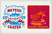Arizonic | Vintage Futuristic Type, a Sans Serif Font by Artifact Bazaar (Thumbnail 6 of 9)