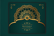 6 Luxury mandala background set, a Decorative Illustration by vectorartificer (Thumbnail 4 of 7)