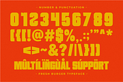 Fresh Burger - Modern Display Sans, a Sans Serif Font by Pian45 Studio (Thumbnail 7 of 8)