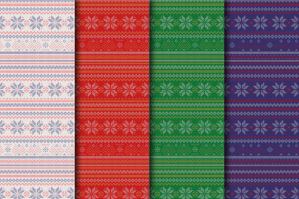 Christmas Pattern Collection, a Pattern Graphic by Chris Broderick (Photo 4 of 7)