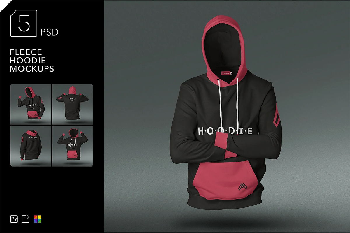 Hoodie mockup, a Hoody Mockup by megostudi0 (Photo 1 of 7)