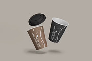Paper Coffee Cup Mockup Set, a Cups & Container Mockup by GearShift (Thumbnail 4 of 5)