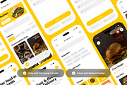 Delivo - Food Delivery App Design, an App Template by productype1 (Thumbnail 3 of 5)