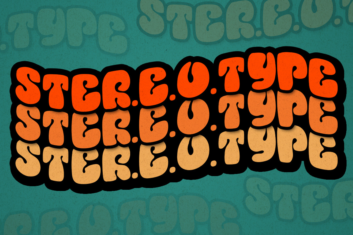Honger Typeface - BOLD, a Font by giemons™ (Photo 2 of 9)
