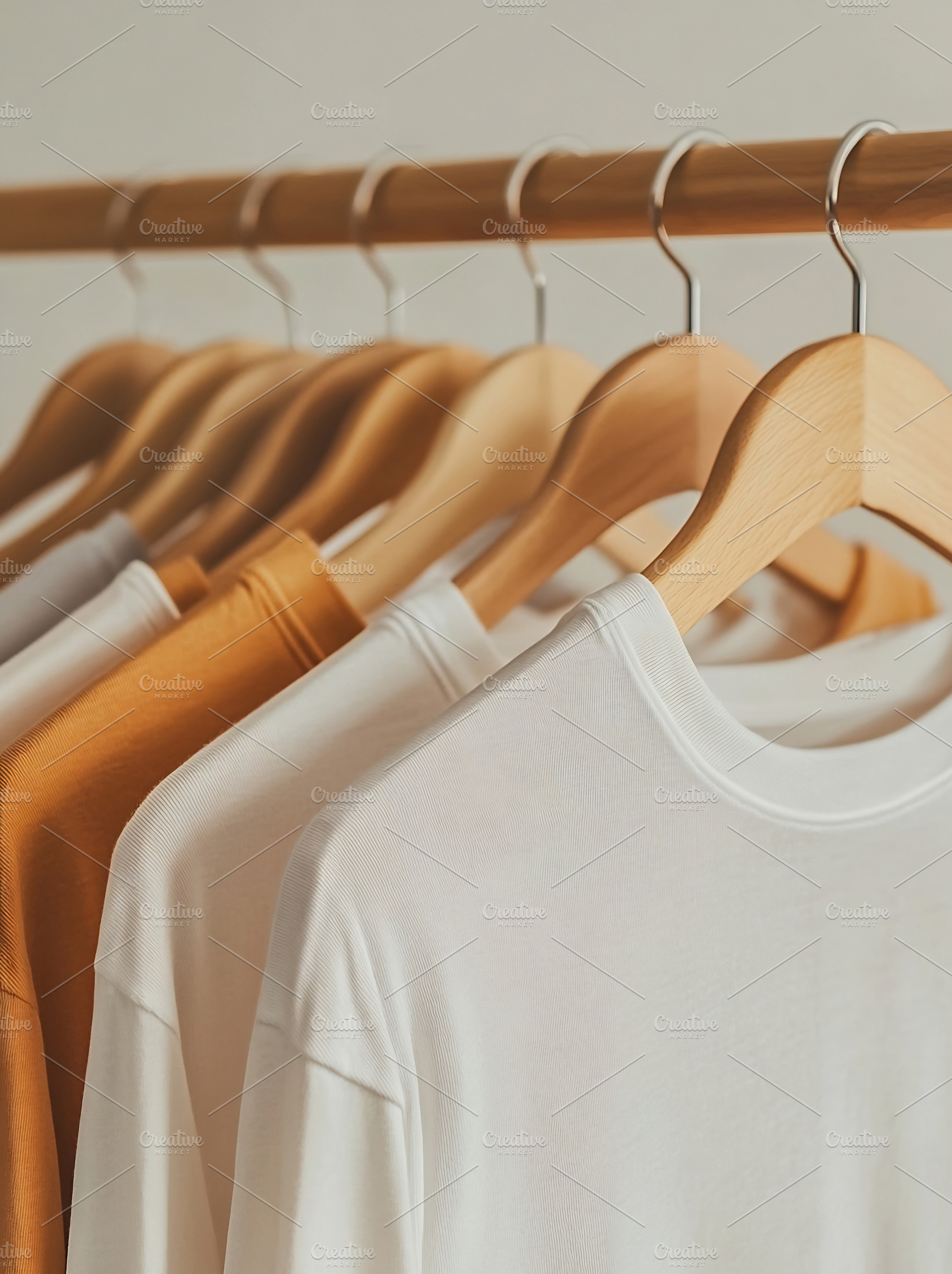 Modern casual clothing in a boutique, a Photo by Beautiful things
