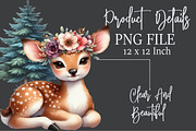 Woodland Animals Clipart, a Seasonal Illustration by Rose Art (Thumbnail 5 of 5)