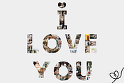 I Love You Canva Frames Template, a Templates & Theme by GraphiCarola (Thumbnail 4 of 6)