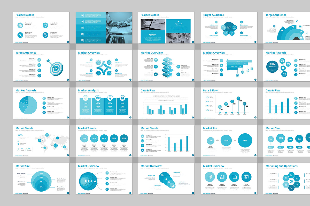Project Proposal Google Slides, a Presentation Template by Design Vault (Photo 5 of 8)