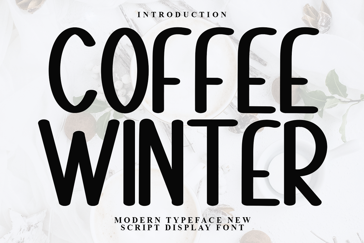 Coffee Winter, a Serif Font by InermediaSTUDIO (Photo 1 of 7)