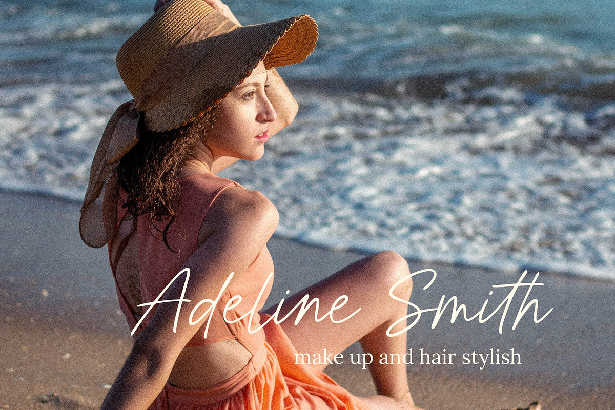 Roshely Casual Script, a Script Font by Seagulls Creative (Photo 2 of 10)