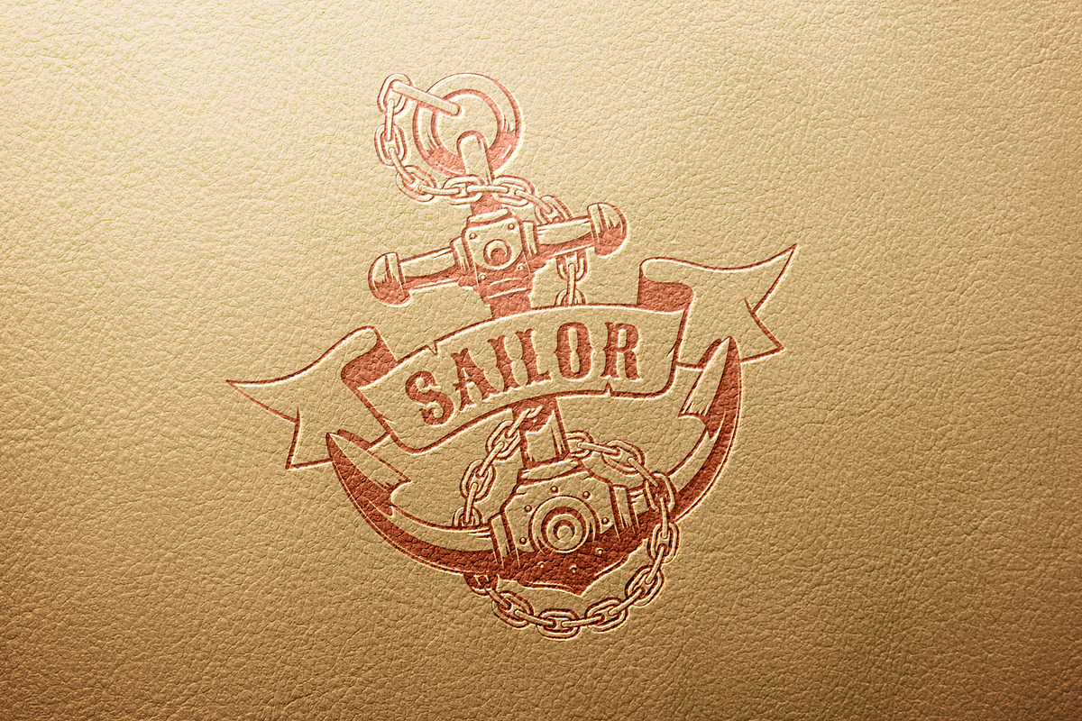 Anchor Vintage Logo Template, a Branding & Logo Template by Agor2012 shop (Photo 3 of 5)