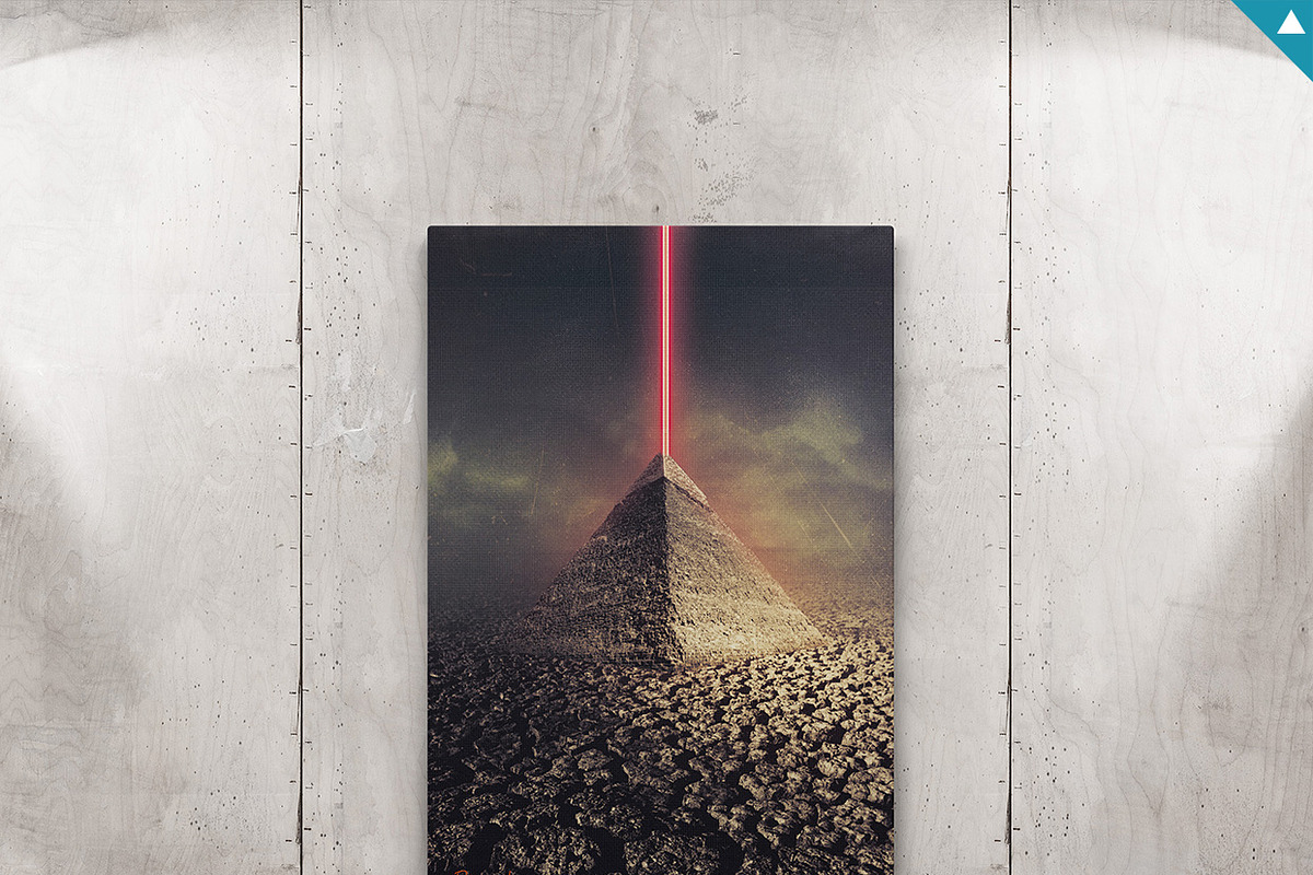 Picture/ Poster On 5 Stages Mock-up, a Product Mockup by Mocca Mockups Store (Photo 25 of 55)