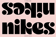 Modern Ombra - Quirky Display Font, a Sans Serif Font by Bnick (Thumbnail 2 of 11)