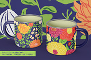 Bloomcore Vector Patterns & Graphics, a Pattern Graphic by rouxsupplyco (Thumbnail 6 of 12)