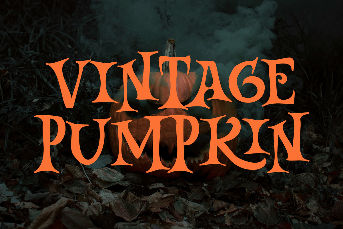 Like Spooky - Display Halloween Font, a Serif Font by Airotype (Photo 2 of 8)