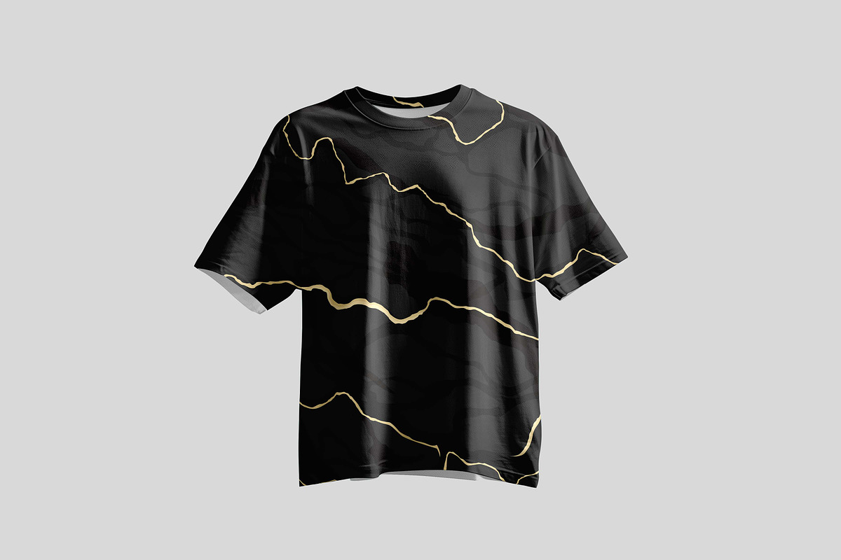 Black Marble Seamless Pattern, a Pattern Graphic by Viktorijareut (Photo 2 of 4)