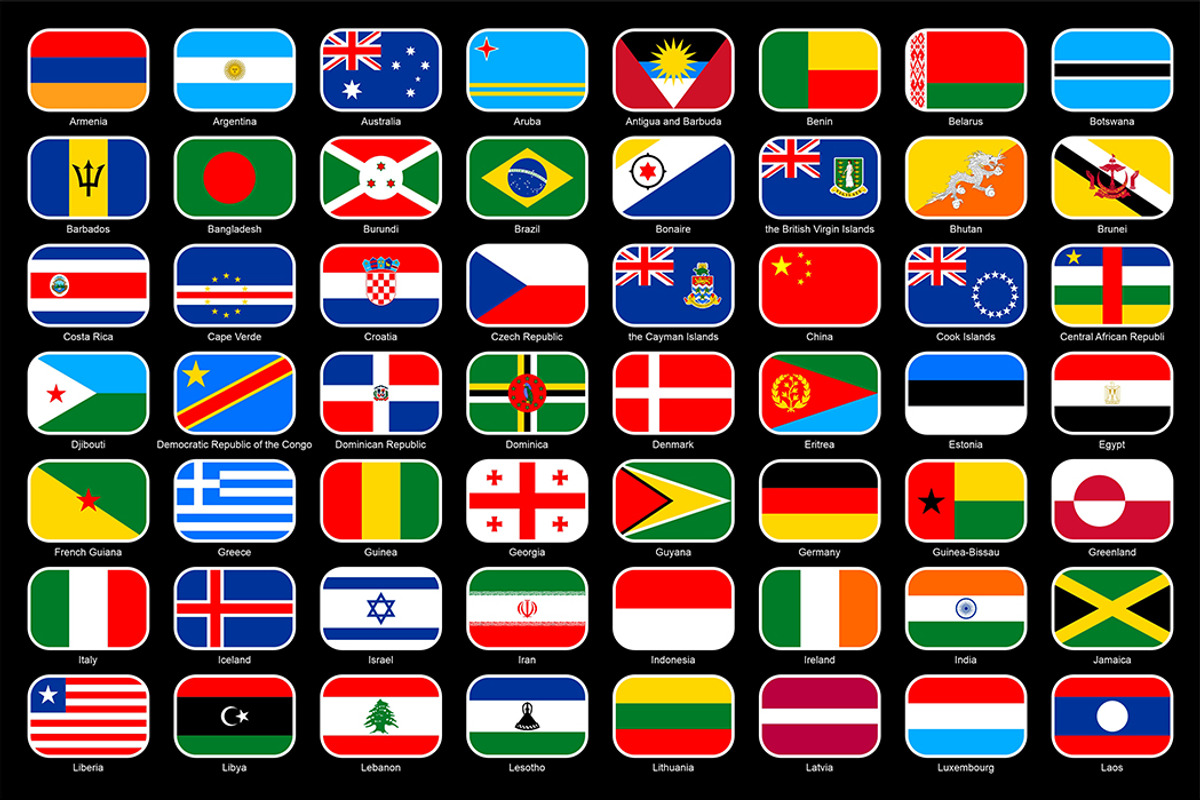 Flags of the world, a Graphic by Volyk (Photo 3 of 6)