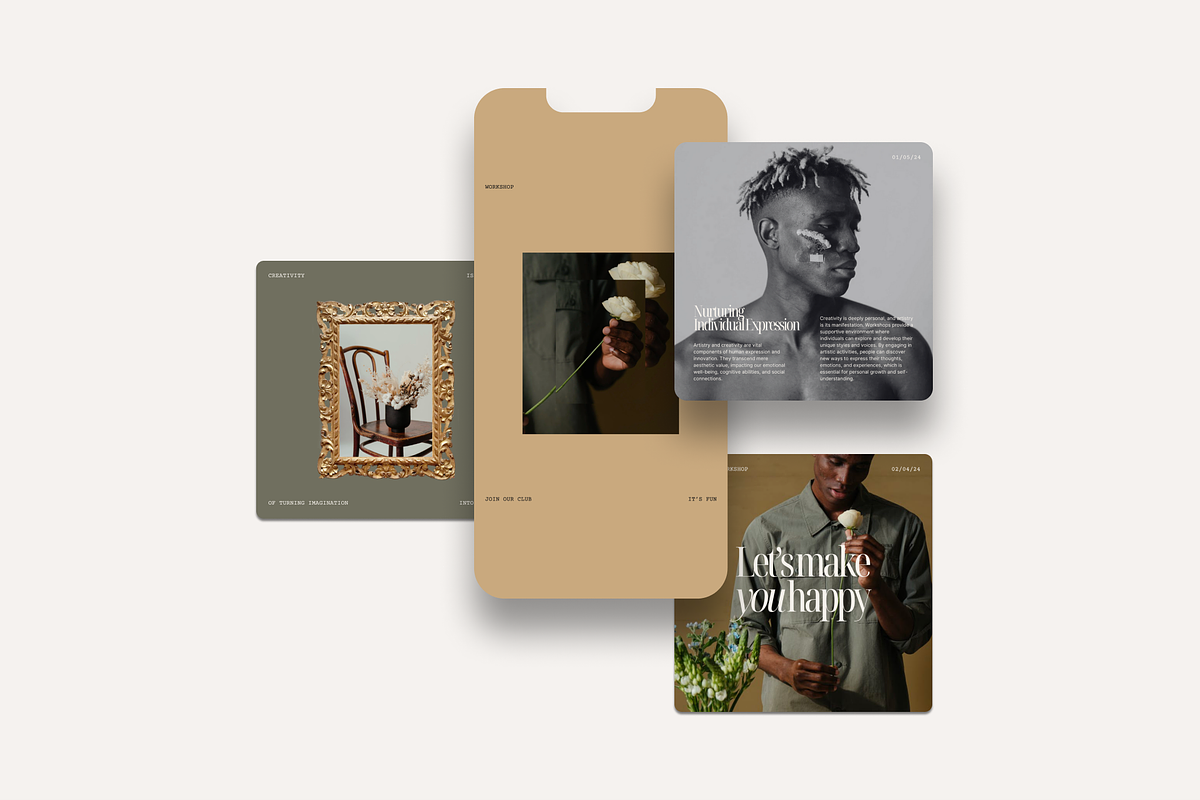 Minimalistic Instagram – Canva, a Social Media Template by Karisma Studio (Photo 5 of 10)
