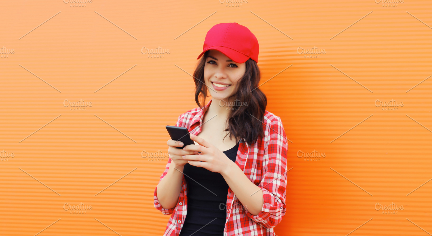 Portrait of happy smiling young woma, a Person Photo by Rohappy