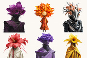 Surreal Art Floral Characters, a Person Illustration by BusyDaydesign (Thumbnail 8 of 9)