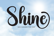 Shine | Script Font