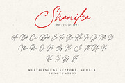 Shanika Handwriting Script, a Handwritten Font by etigletters (Thumbnail 9 of 9)