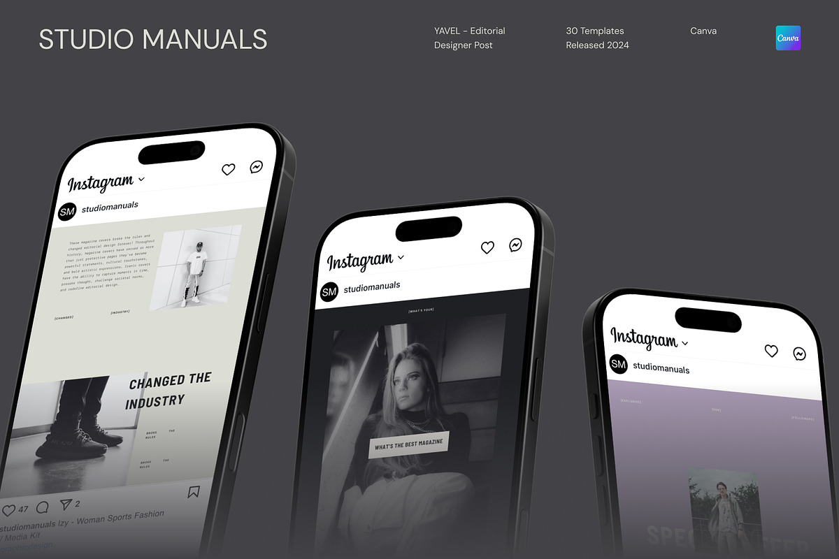 YAVEL - Editorial Designer Post, a Social Media Template by Studio Manuals (Photo 6 of 8)