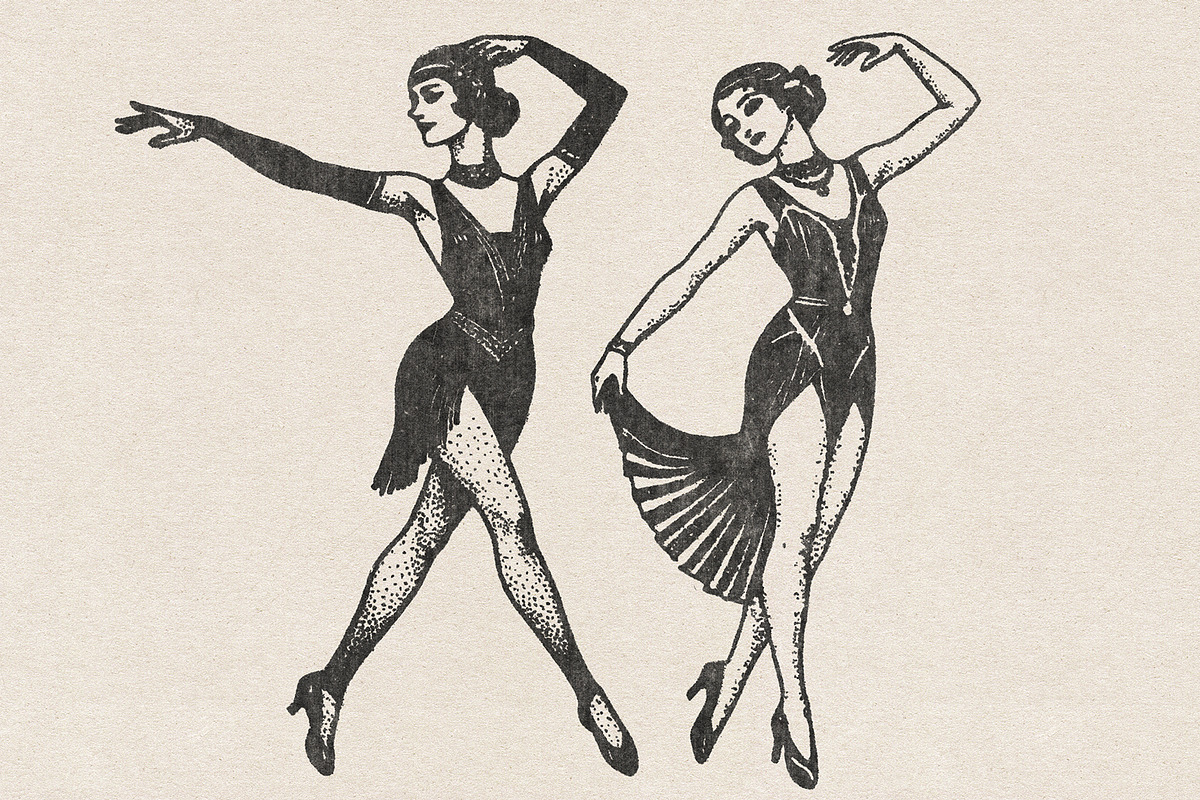 Art Deco Women Illustrations, an Illustration by Chad Alan Steinborn (Photo 2 of 4)