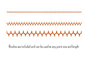 Hand Drawn Border Patterns, a Pattern Graphic by Melissa Held Designs (Thumbnail 3 of 4)