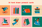 Love Books bundle, an Object Illustration by Virinaflora (Thumbnail 5 of 8)